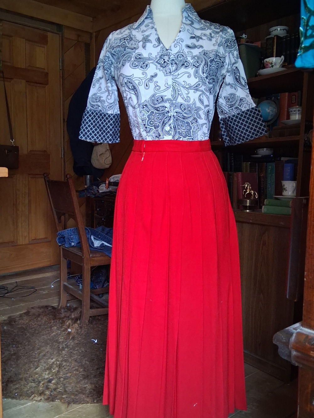 100% Wool Pendleton Pleated Skirt New With Tags Size 8
